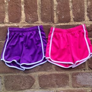 Justice mesh sport shorts